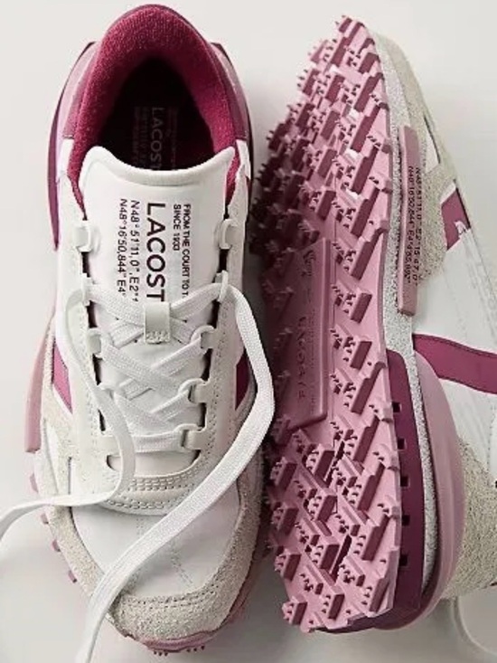 Lacoste Shoes - $150! Lacoste Women's Elite Active Sneakers Purple US 9-9.5 / EU 40.5 NWOB